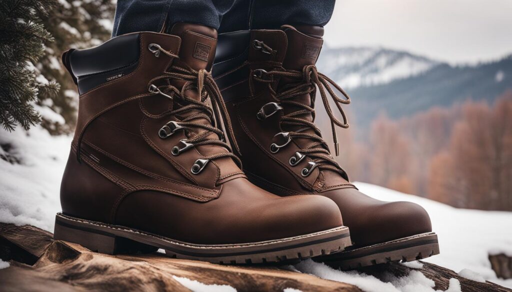 Modne męskie buty zimowe