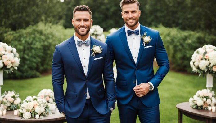 moda męska na ślub